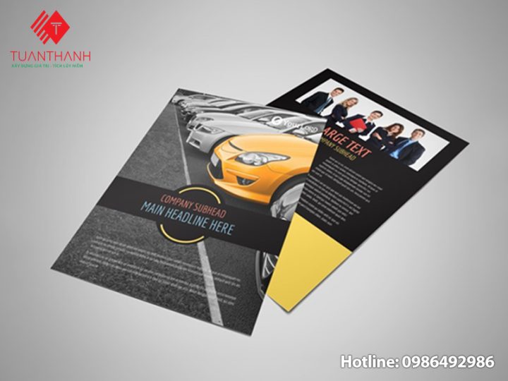 auto finance flyer template 1