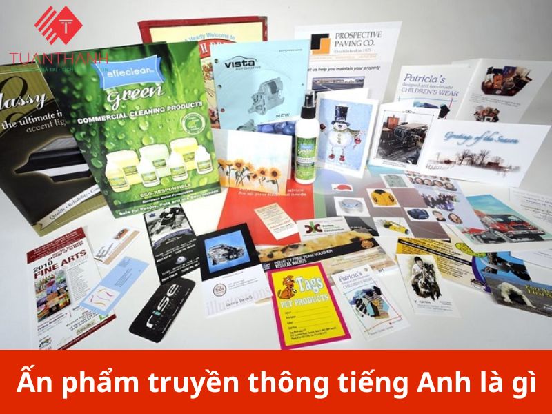 ấn phẩm truyền thông tiếng anh là gì?