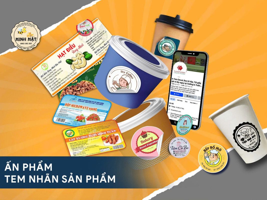 Báo giá in tem nhãn sản phẩm