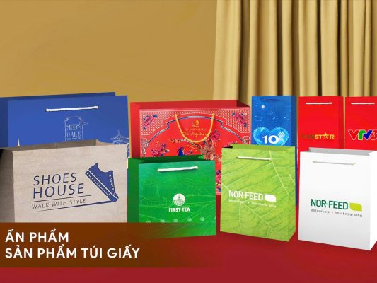 In túi giấy giá rẻ tại Hà nội
