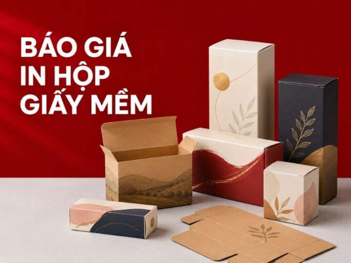Báo giá in hộp giấy mềm theo chất liệu và kích thước