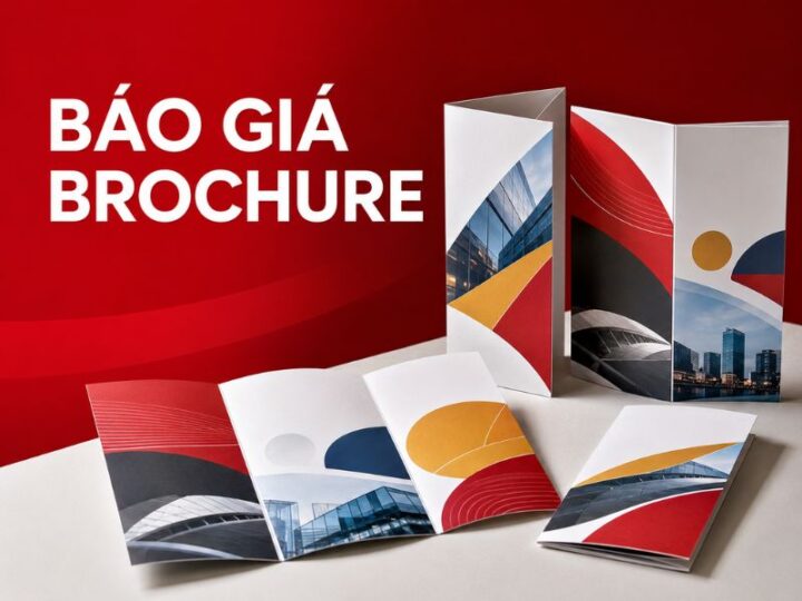 Báo giá brochure A4 gấp ba in offset hai mặt