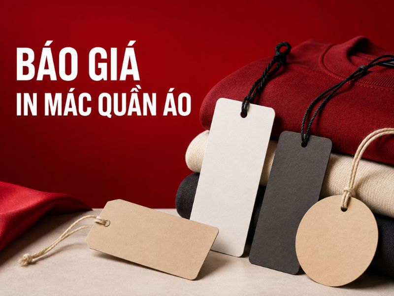 Báo giá in mác quần áo bằng giấy theo số lượng