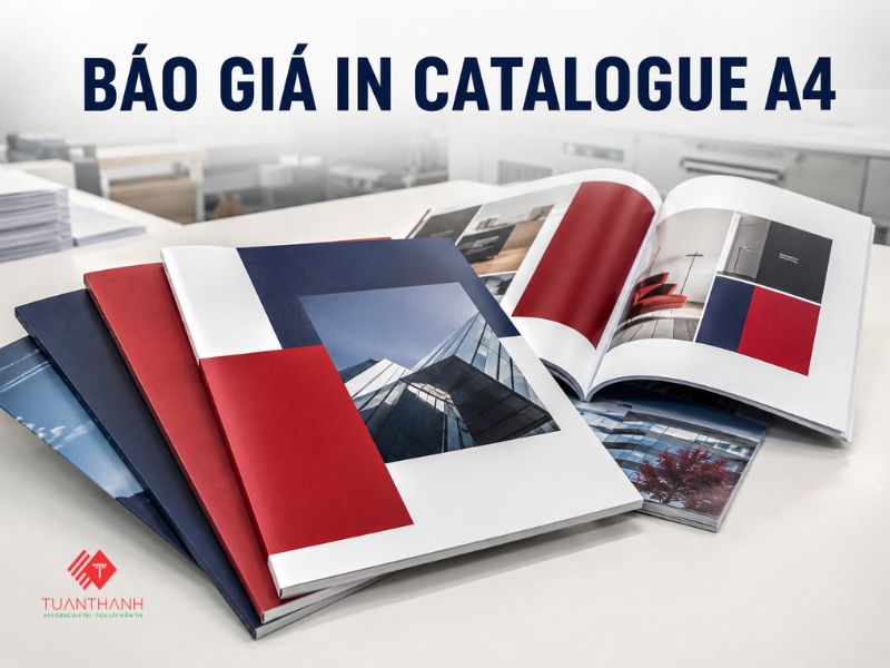 Báo giá 1 Báo giá in catalogue A4 tại Hà Nội theo yêu cầu