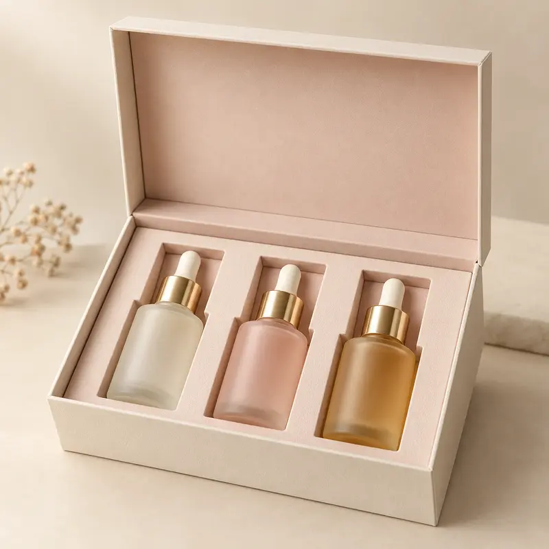 Hộp Giấy Đựng Serum 1 Hộp giấy đựng serum có khay định hình