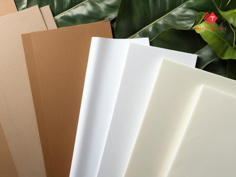 So sánh chất liệu in bao bì sản phẩm Kraft, Couche, Ivory, Duplex và giấy mỹ thuật