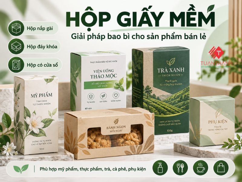 Lựa chọn giấy và kỹ thuật gia công phù hợp với sản phẩm, ngân sách.